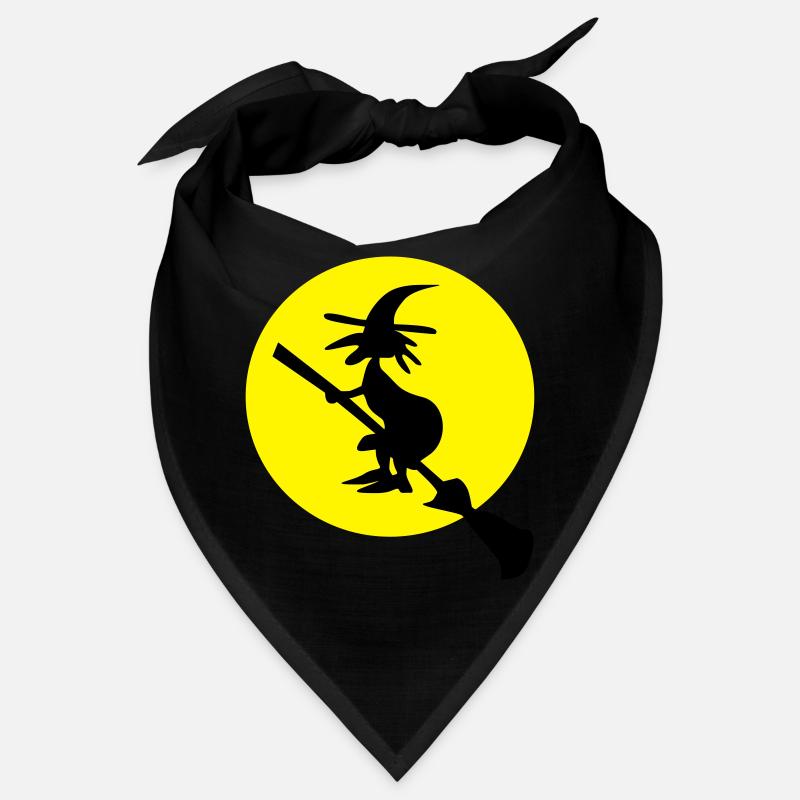 witch and full moon Bandana