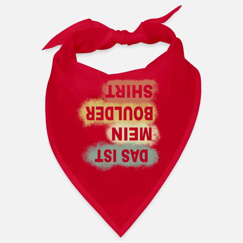 Bouldern Klettern Sportkletterer Geschenk Bandana