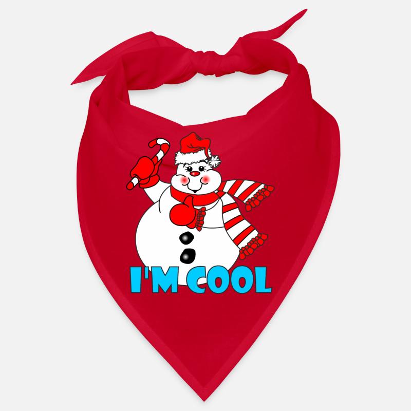 Snowmen I'm cool as ice Bandana