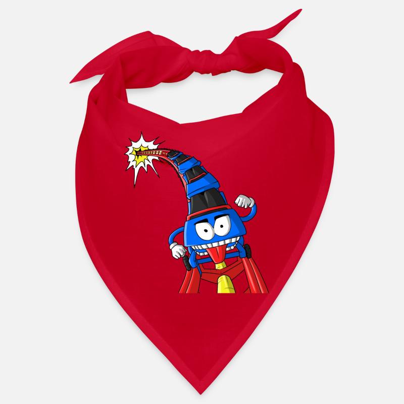 Roller Coaster - Roller Coaster Fan - Cartoon Bandana