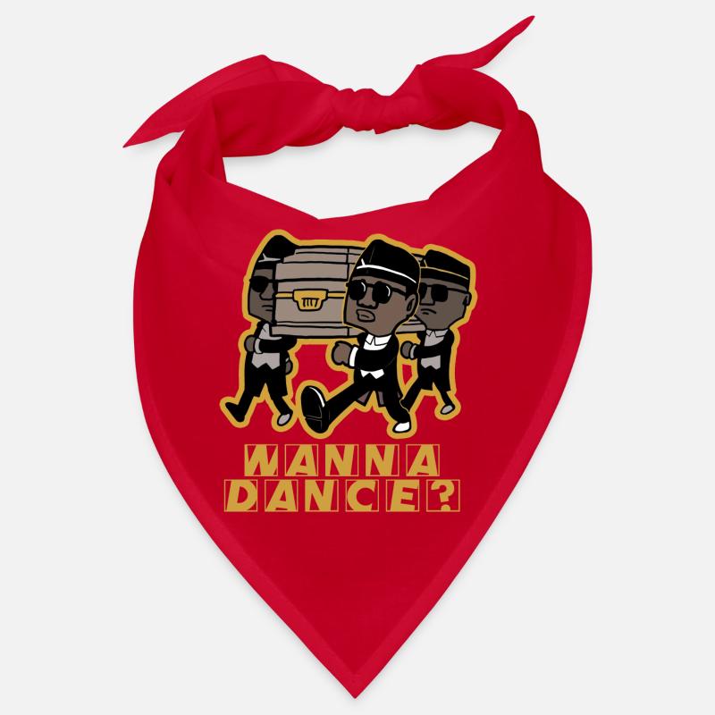 Sarg Tänzer Meme Wanna Dance Coffin Bandana