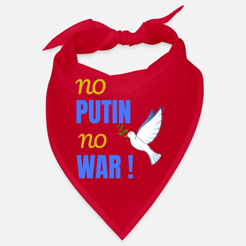 Pas de Poutine, pas de guerre ! Bandana