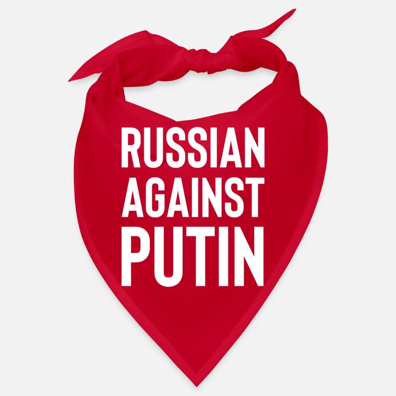Russian against Putin white Bandana