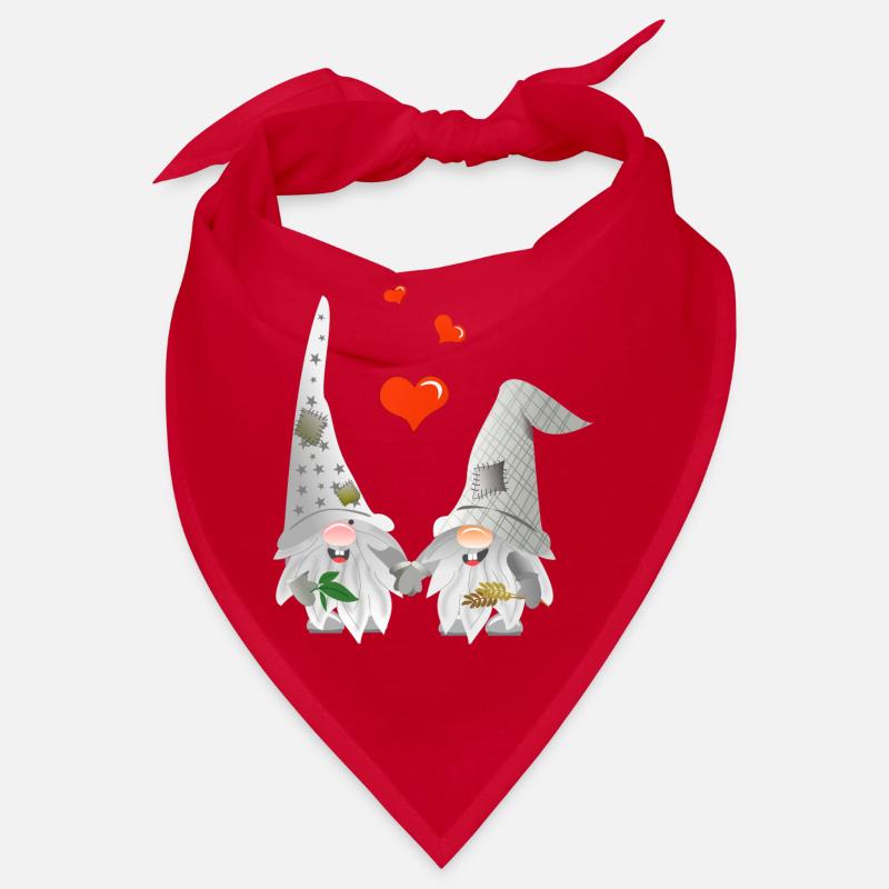 zwei graue Zwerge Bandana