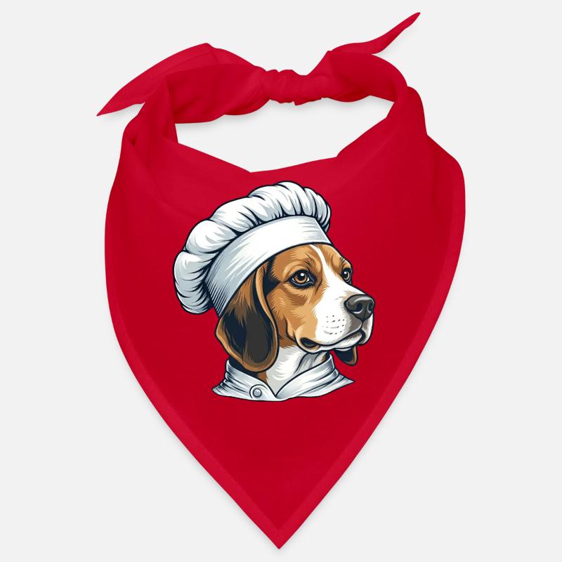 Beagle Chef – Funny Dog Chef Bandana