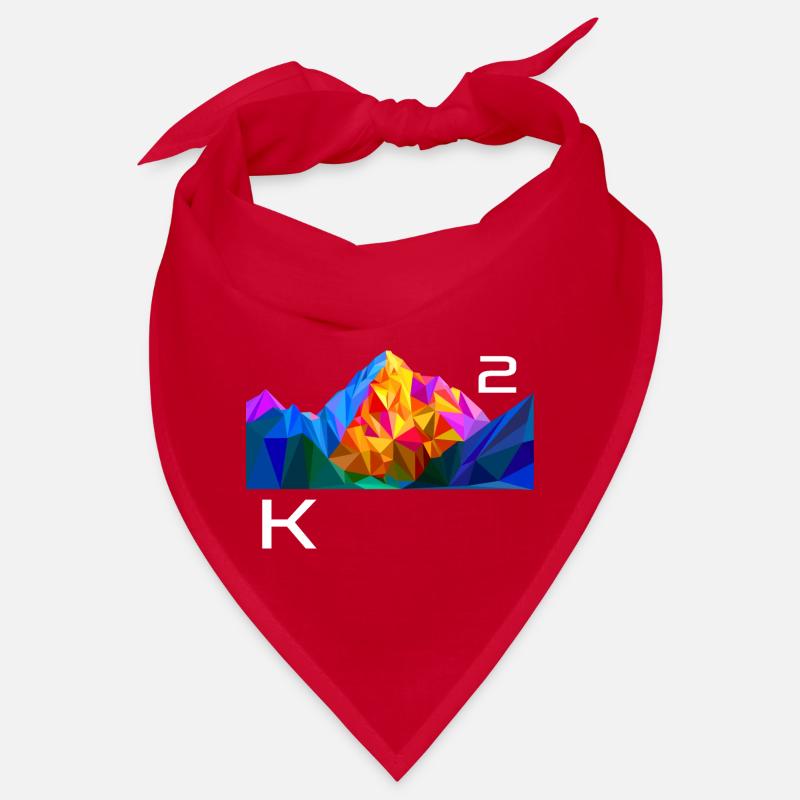 K2, mountain, Himalaya, colorful triangles, triangles peak Bandana