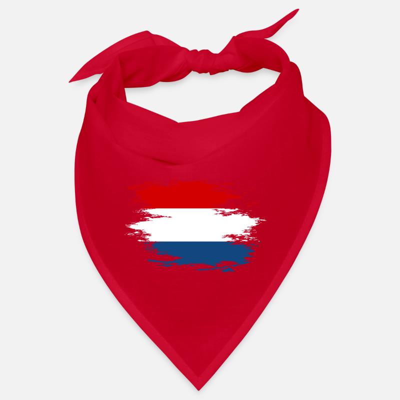 Drapeau hollandais utilisé design Bandana