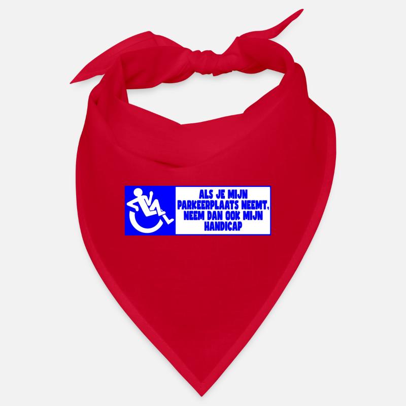 My parking space, therefore also my handicap! Bandana