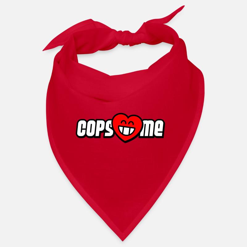 Cops love me (Farben änderbar) Bandana