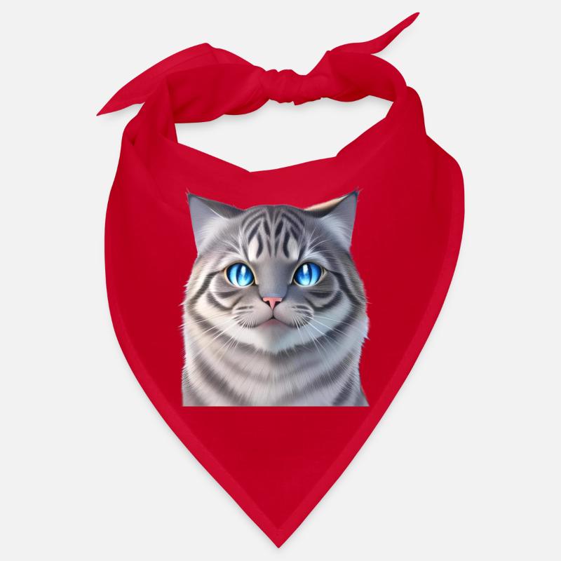 Le chat blanc Bandana