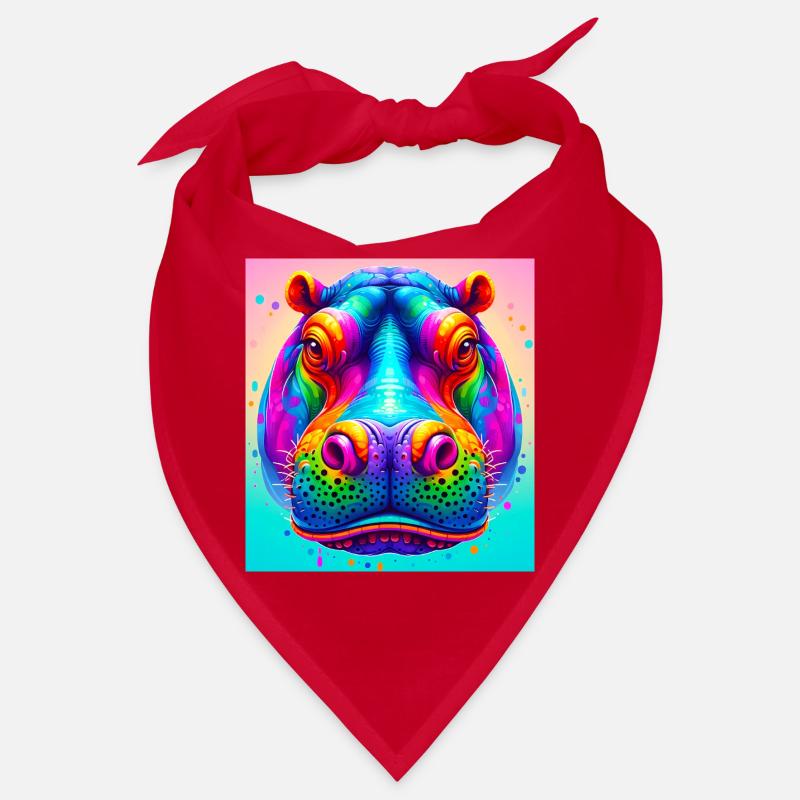 hippopotame Bandana