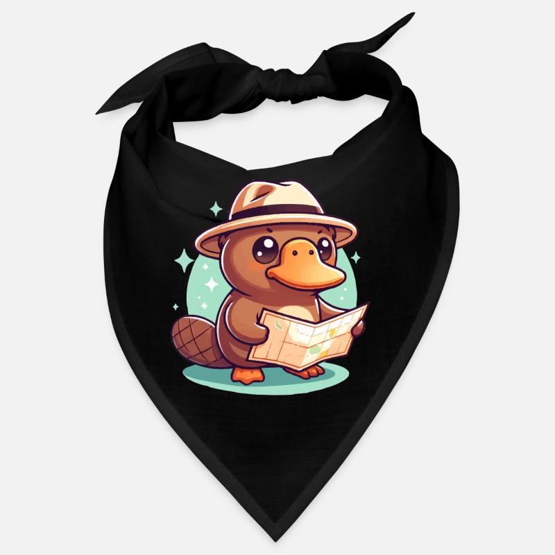 Explorer's beaver with card hat Bandana