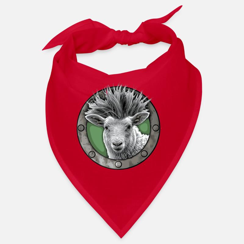 Mouton punk Bandana