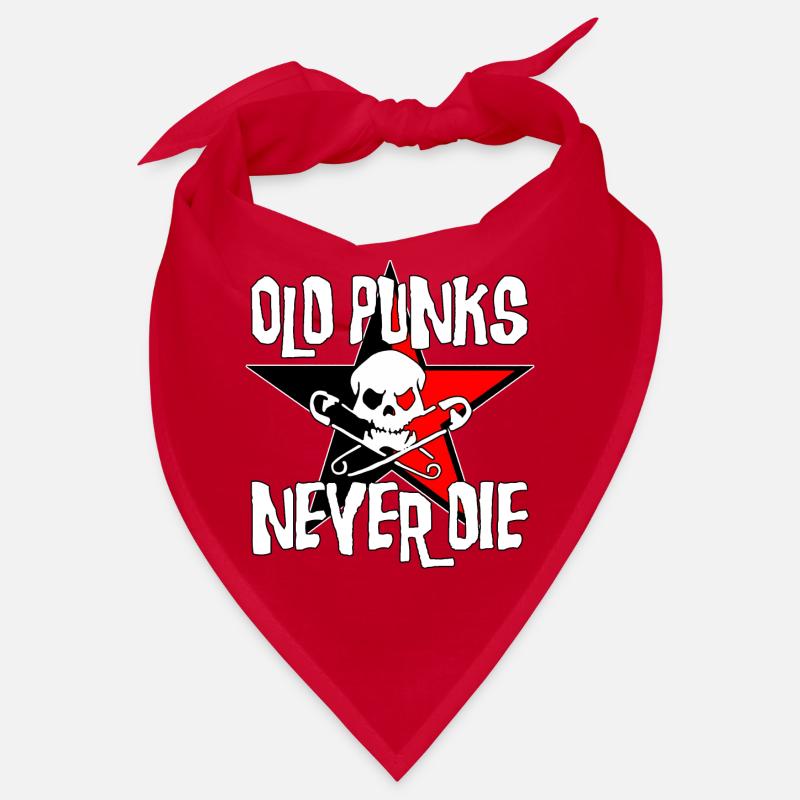 Old Punks Never Die Bandana