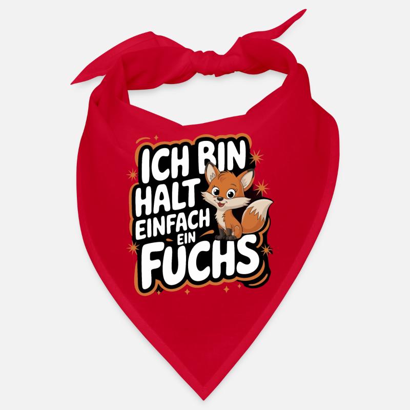 Fuchs Füchse Wildtier Waldtier Rotfuchs Bandana