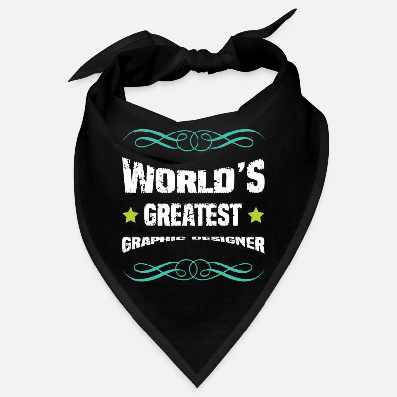 Graphic Designer Motif Bandana
