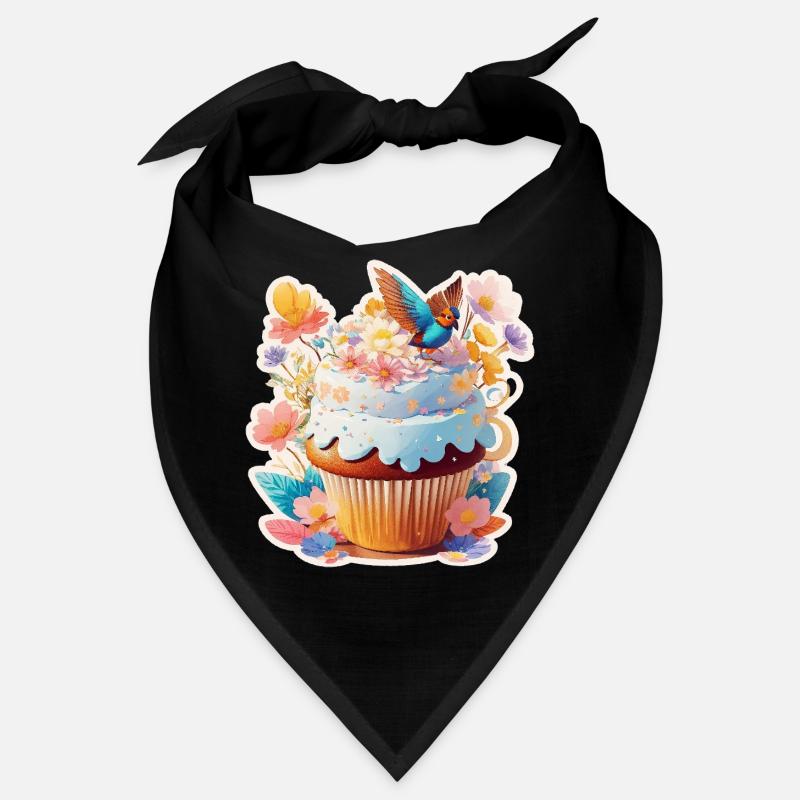 Cupcake Bird Bandana