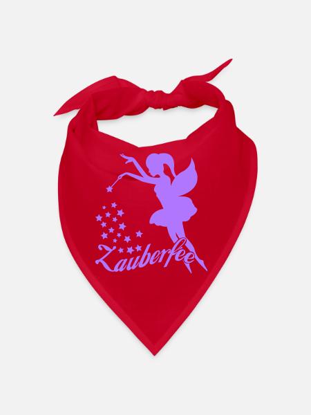 Zauberfee Sternenzauber - Bandana - Rot - Vorne