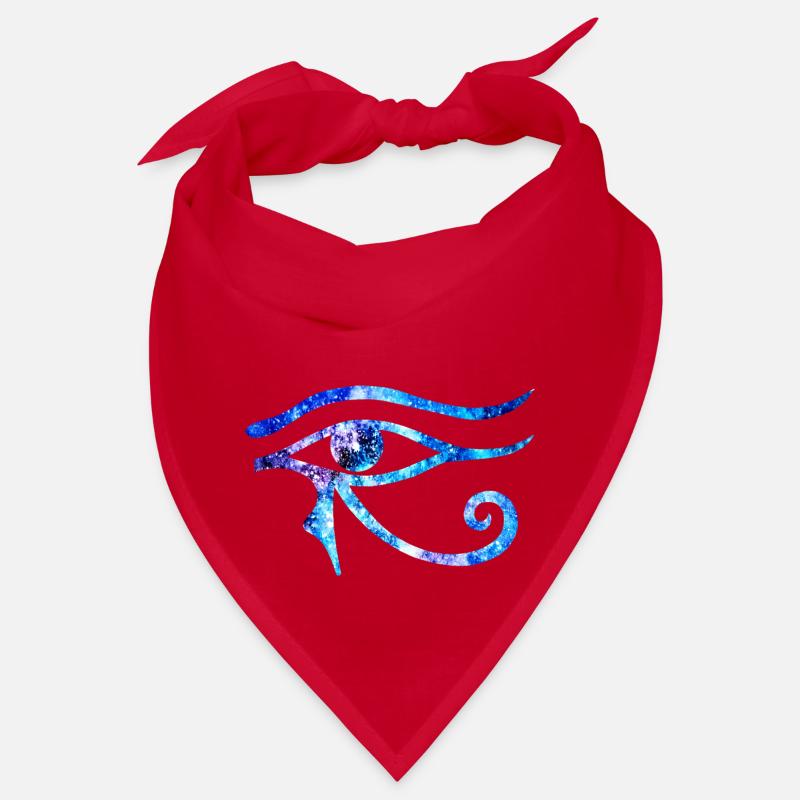 Oeil Cosmique D’Horus - Version Bleue Et Violette Bandana