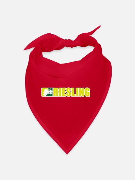 MLW - Team Riesling - Bandana - Rot - Vorne