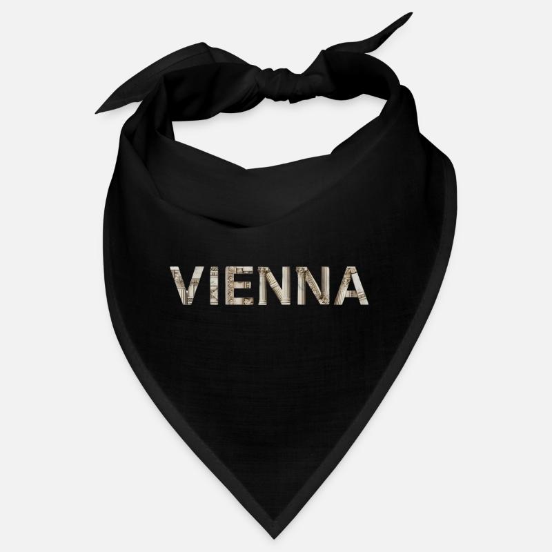 Typographie de Vienne avec architecture classique Bandana