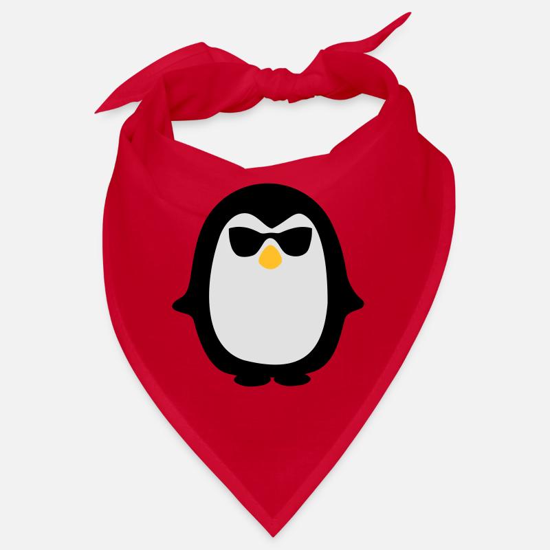 Pinguin - Bandana - Rot