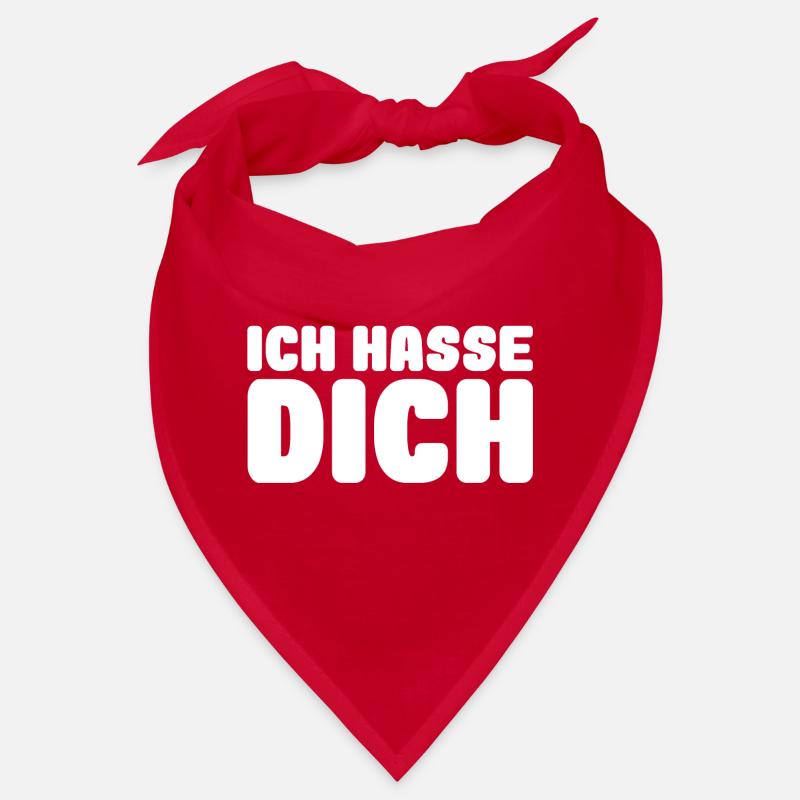 ich hasse dich Bandana