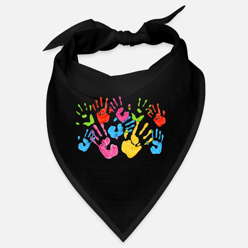Children's handprint Bandana
