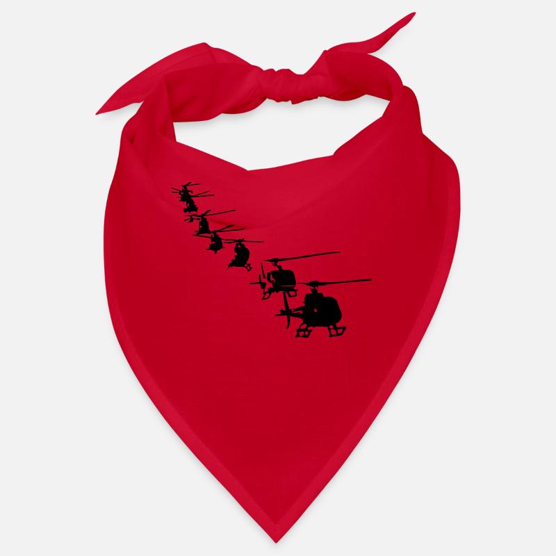 formation Hubschrauber Helikopter Helicopter Bandana