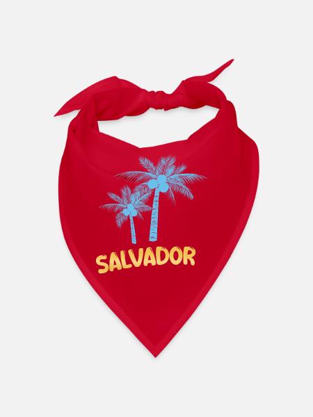 Salvador - Bandana - Rot - Vorne