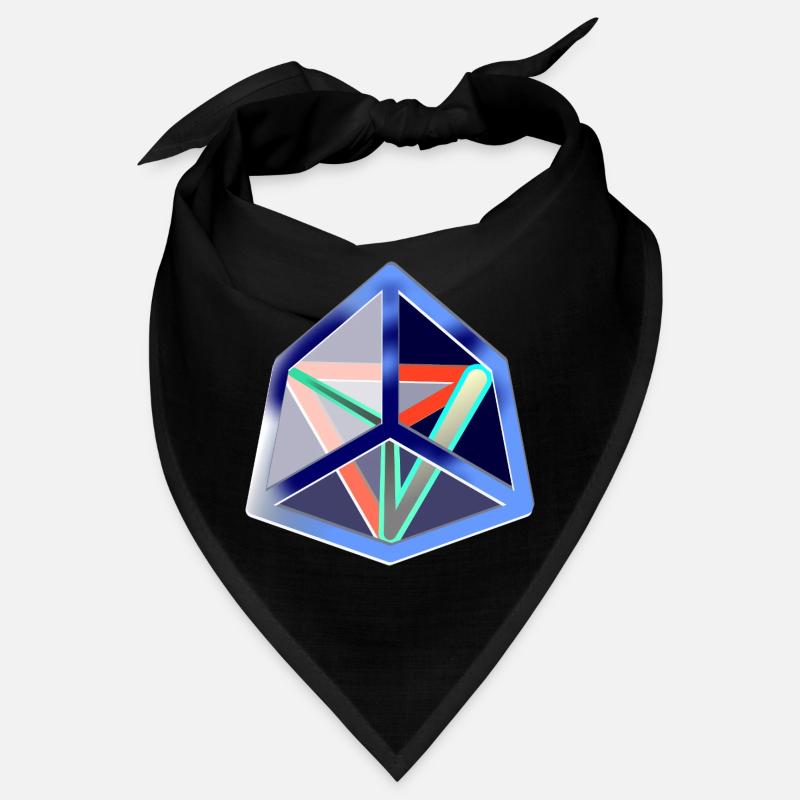 Geometric Move (Icy Cube) Bandana