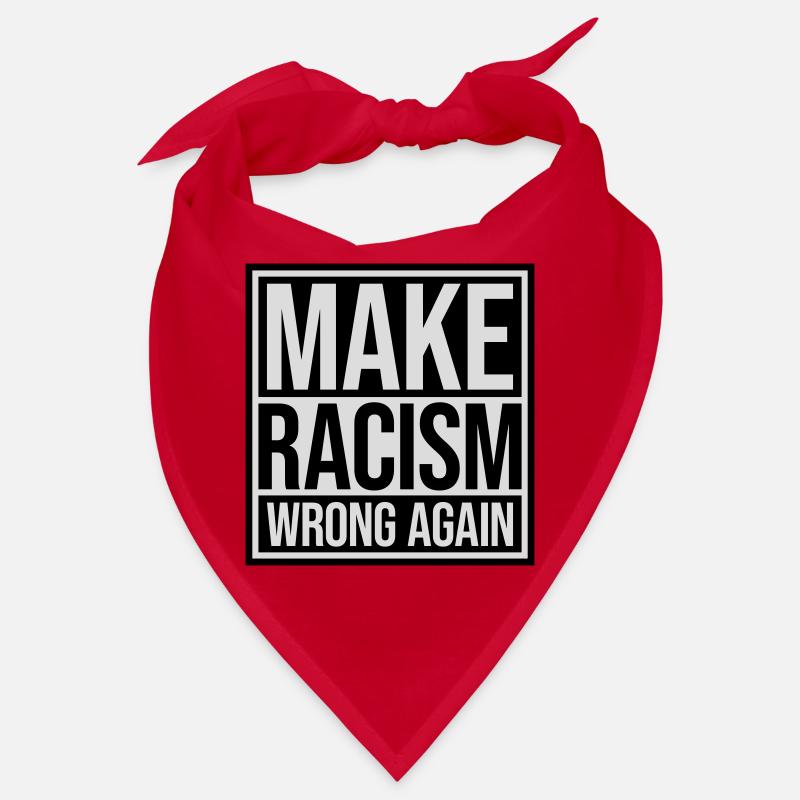make racism wrong again Bandana
