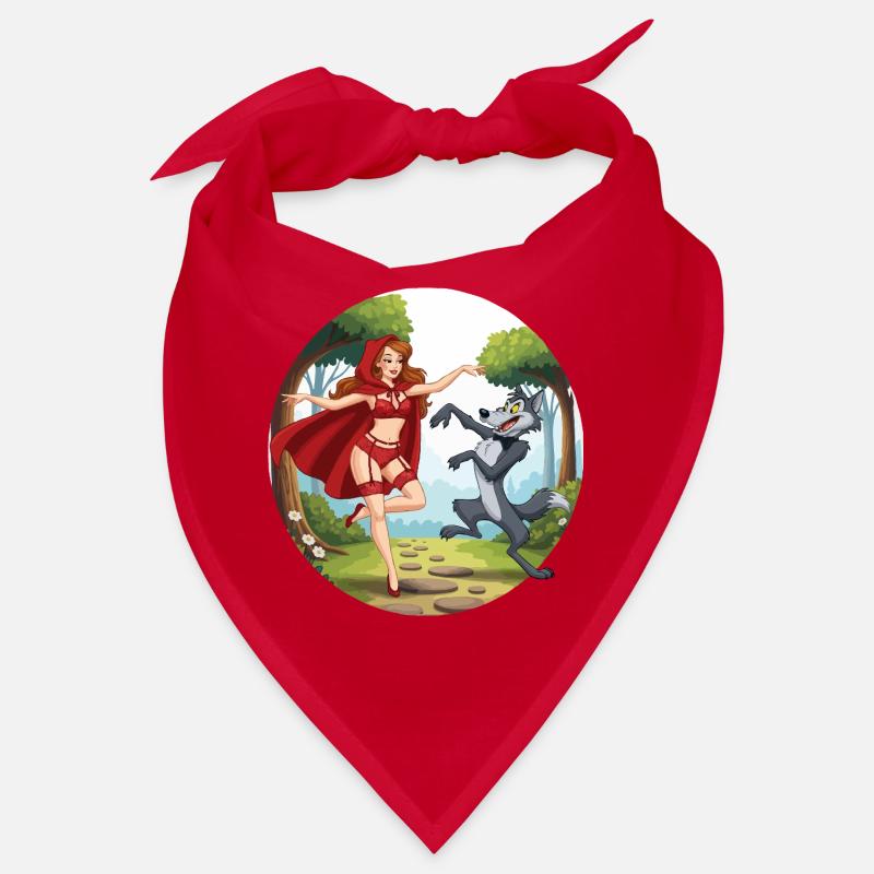 Roodkapje_danst_met_wolf Bandana