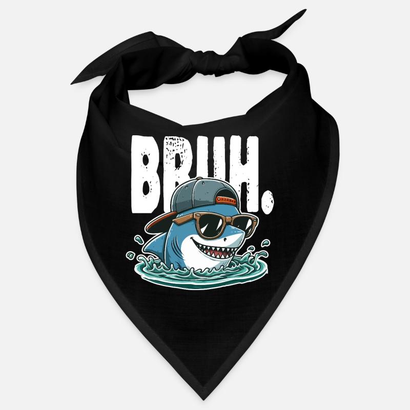 Requin swag surfeur Bruh Bandana