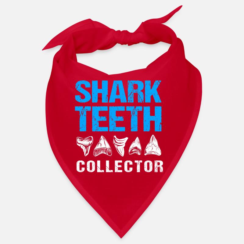 Dents de requin Dents de requin Dents de requin - Bandana - rouge