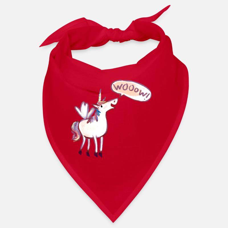 Einhorn Comic, wow, Staunt Bandana