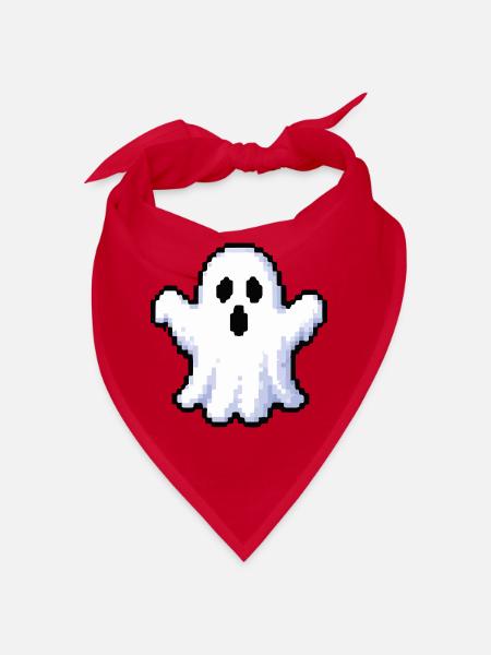 ghost - Bandana - Rot - Vorne