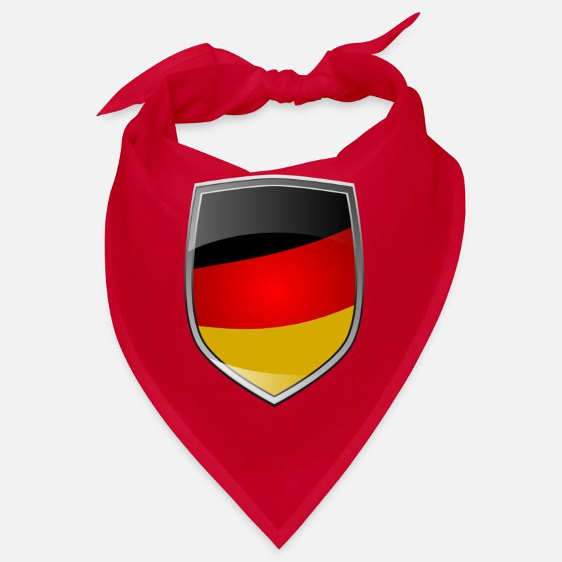 Shield with German flag Bandana