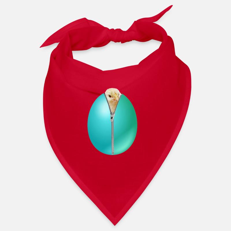 Chick zipper Easter egg gift Bandana