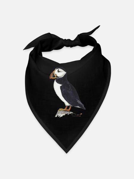 Puffin - Bandana - red - Front