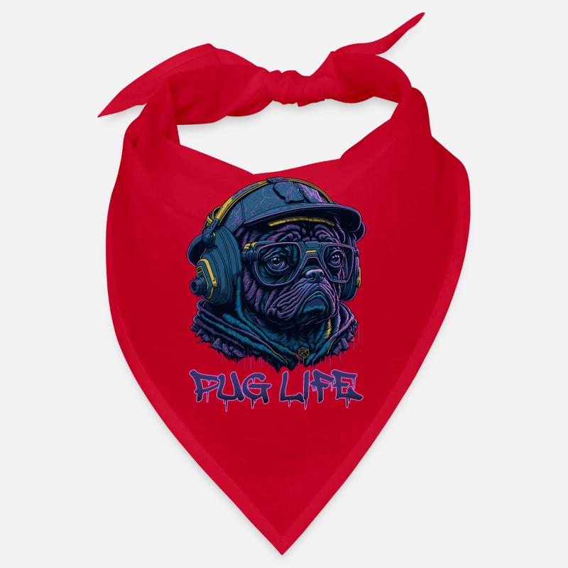 Pug Life Bandana
