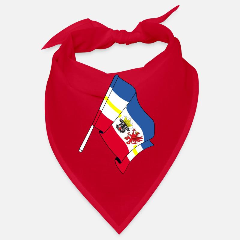 Drapeau Mecklembourg-Poméranie-Occidentale Bandana