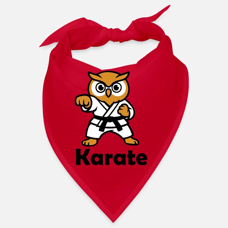 Hibou de karaté Bandana