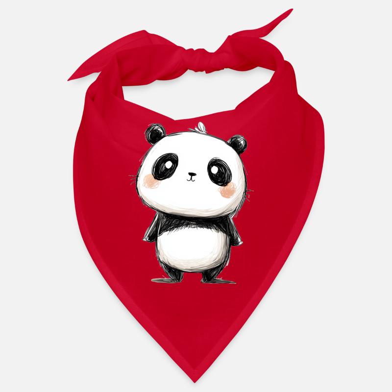 petit panda dessin Bandana