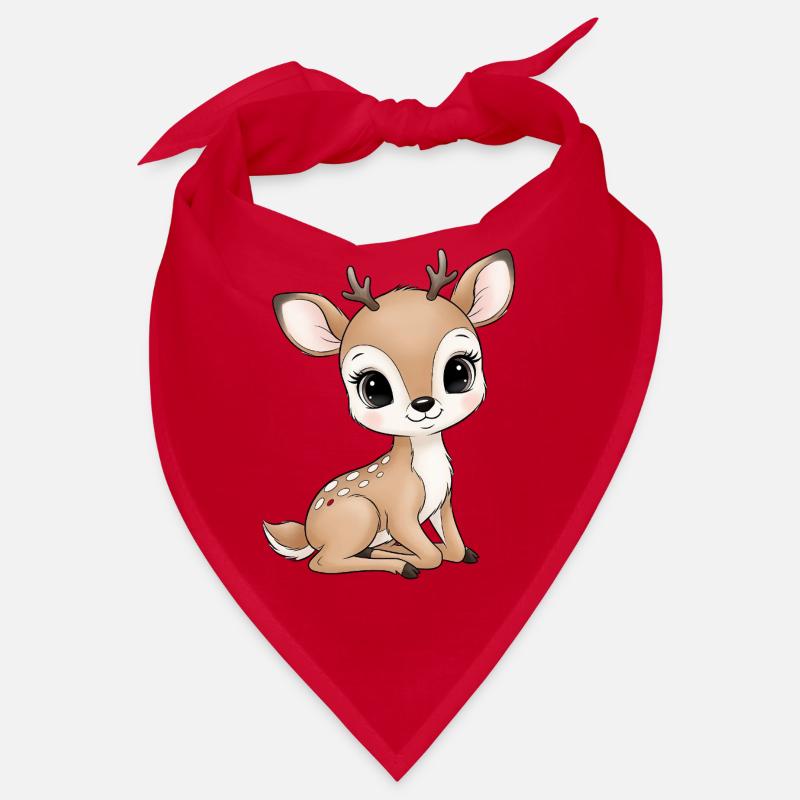 Dessin animé de poulain mignon Bandana