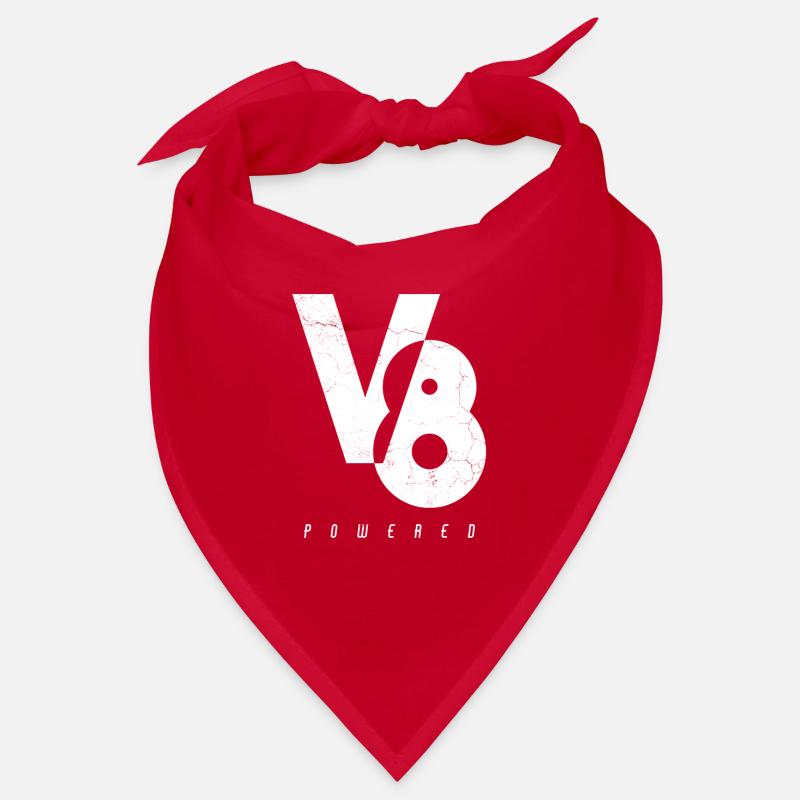 V8 Motor Engine Powered Bandana