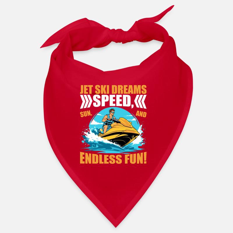 Jet Ski dreams: speed, sun, and endless fun! Bandana