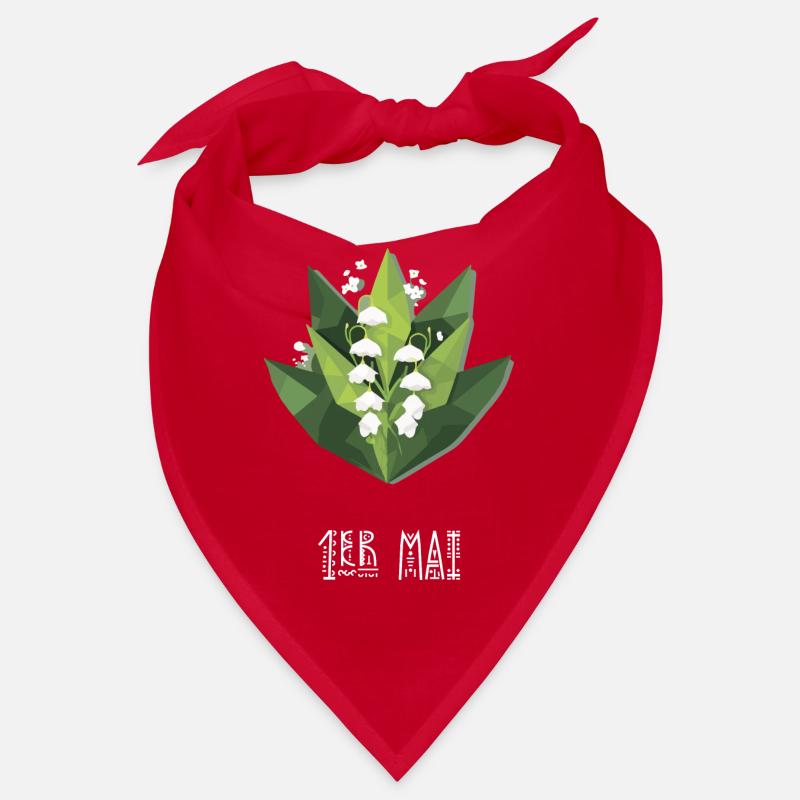 Maiglöckchen vom 1. Mai Bandana