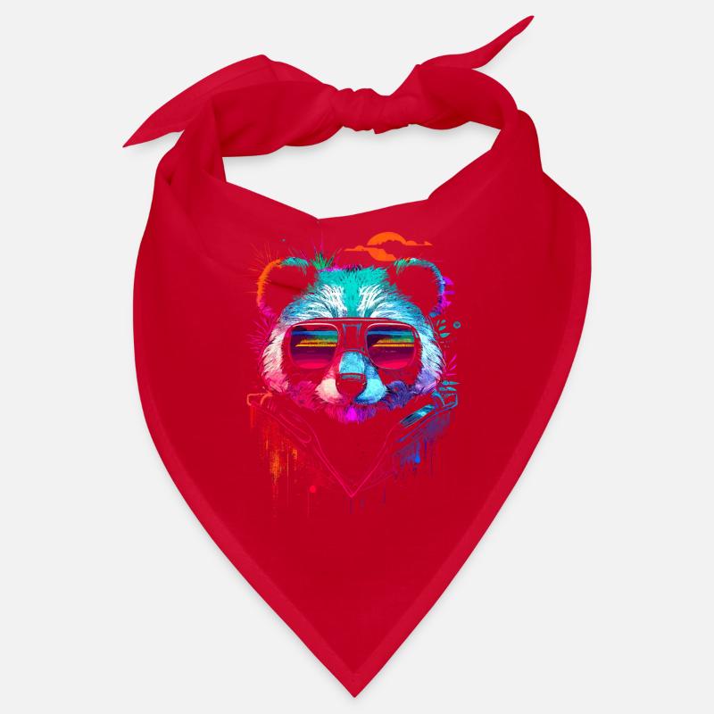 Hipster-Panda Bandana