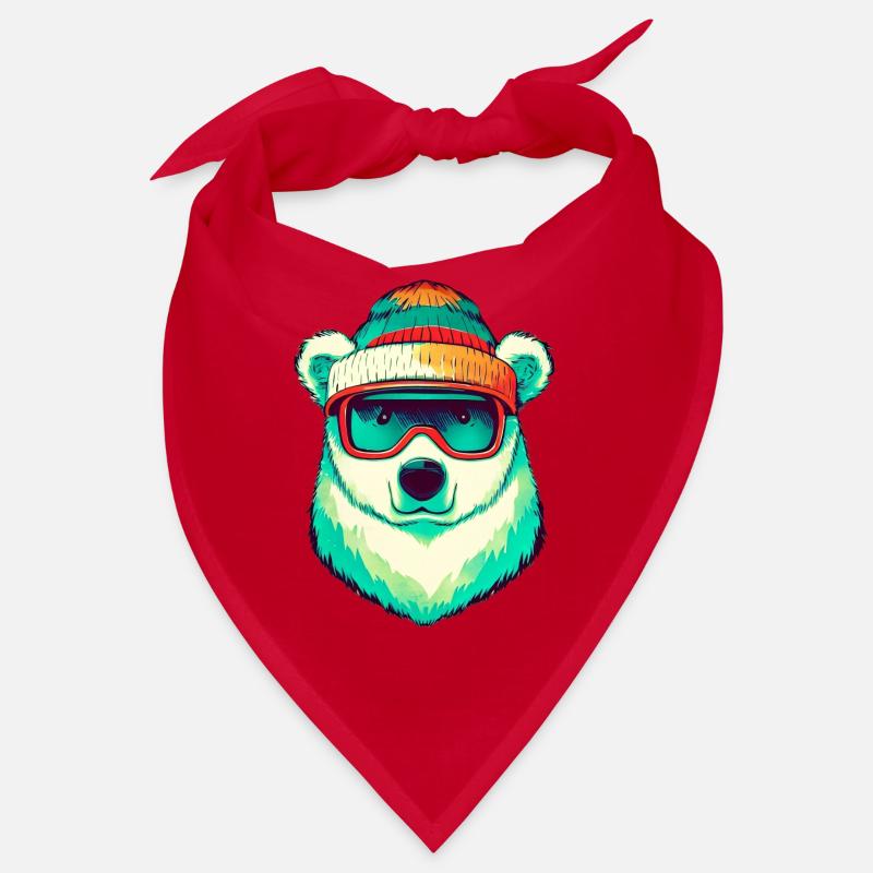 Eisbär Bandana